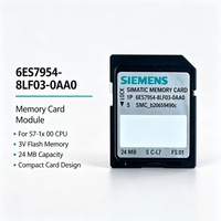 6ES7954-8LF03-0AA0, Hafıza Kartı, 24MB, S7-1X00 CPU/SINAMICS için 3V Flash, SPS PLC Yedek Parçası, Orijinal Eski Versiyon Sağlanabilir