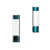 1 bouteille d'eau avec système d'électrolyse pour eau quotidienne, Rechargeable par Usb, avec tasse à Membrane Dupont, haute qualité
