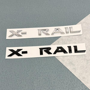 Autocollants de <span class=keywords><strong>protection</strong></span> et de décoration de carrosserie de voiture 3D ABS de haute qualité pour SUNNY TIIDA TEANA X-TRAIL <span class=keywords><strong>QASHQAI</strong></span> - Installation facile - Product Image 2