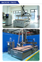 Machine de fraisage CNC industrielle à 4 axes certifiée CE, bonne stabilité, pour la sculpture du bois massif et du MDF, fabrication de meubles, entreprise SPOWER