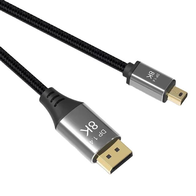 1.8m High Quality 4Kx2K Mini DP to hdmi Cable DP1.2 Mini DisplayPort to HDMI Converter Adapter Cable