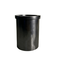 Coulée continue de grand creuset de graphite de la grande pureté 30kg