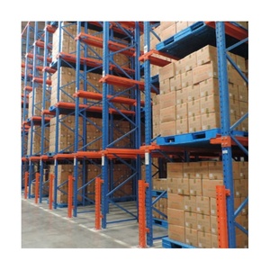 Sistema di stoccaggio del magazzino in acciaio Pallet Rack impilando scaffali e scaffali Drive-in portapallet scaffali - Product Image 6