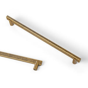 Goo-Ki 8953 из цельного сплава цинка тонкая Античная латунная ручка для шкафа, выдвижной ящик, для комода, спальни и ванной комнаты, кухонное оборудование - Product Image 5