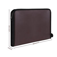 Carpeta Organizadora Portátil A6, Cartera Extensible para Facturas y Recibos, Bolsa de Almacenamiento para Oficina, Archivador de Alta Calidad