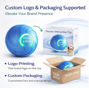 Bola mainan anjing memantul, dengan bola anak anjing interaktif tahan melompat acak untuk latihan ambil dalam dan luar ruangan - Product Image 2