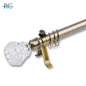 Set di Aste <span class=keywords><strong>per</strong></span> <span class=keywords><strong>Tende</strong></span> Doppie in Ferro Estensibili, Personalizzabili, Durevoli ed Ecologiche, Stile Moderno, Accessori <span class=keywords><strong>per</strong></span> <span class=keywords><strong>Tende</strong></span> in PVC - Product Image 4