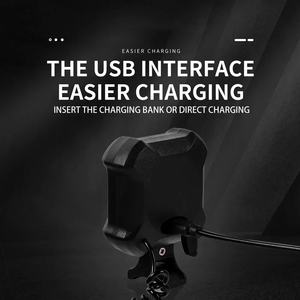 Klaxon électrique 140 dB et phare pour vélo, vélo électrique, scooter, recharge USB, sonnette électronique, dispositif d'avertissement de sécurité pour la conduite - Product Image 6