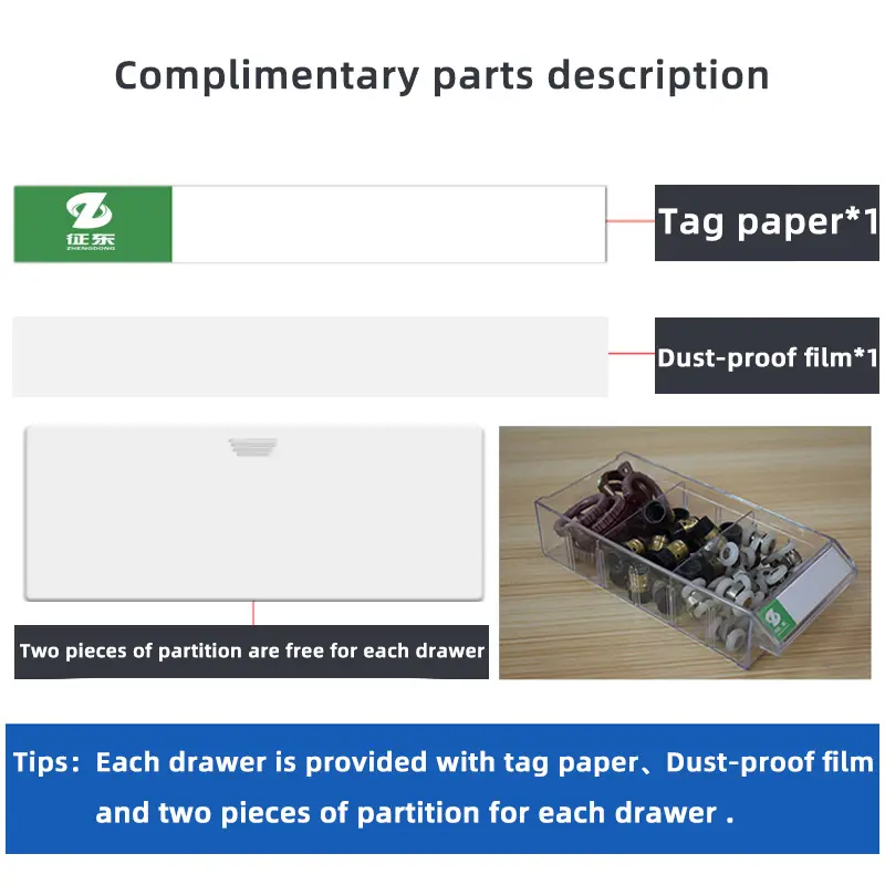 Organizador para escritório, caixa transparente de armazenamento para gavetas, organizador para escritório, peças pequenas, gavetas, lego