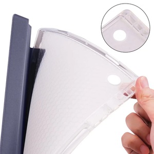 Coque de <span class=keywords><strong>tablette</strong></span> transparente en TPU souple avec <span class=keywords><strong>support</strong></span> pour stylet pour <span class=keywords><strong>Samsung</strong></span> Galaxy Tab <span class=keywords><strong>A8</strong></span> 10.5 SM-X200 et X205 - Product Image 4