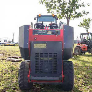 شحن مجاني، لودر انزلاقي صغير MYO صيني معتمد من CE/EPA/EURO 5، مع جرافة وحفار خنادق ومحراث دوار، سعة 0.12 متر مكعب، ضمان لمدة سنة واحدة، جودة عالية - Product Image 2