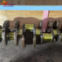 Vilebrequin Hangood 128-6786 pour moteur diesel 3512B 3512C, pièces de machines de construction, assemblage moteur