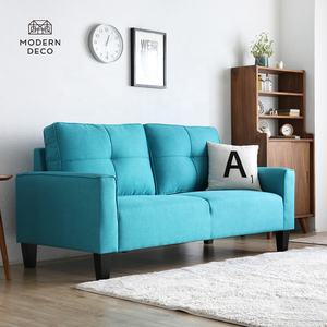 Oturma odası kumaş kadife <span class=keywords><strong>teal</strong></span> turkuaz kanepe kanepe - Product Image 2