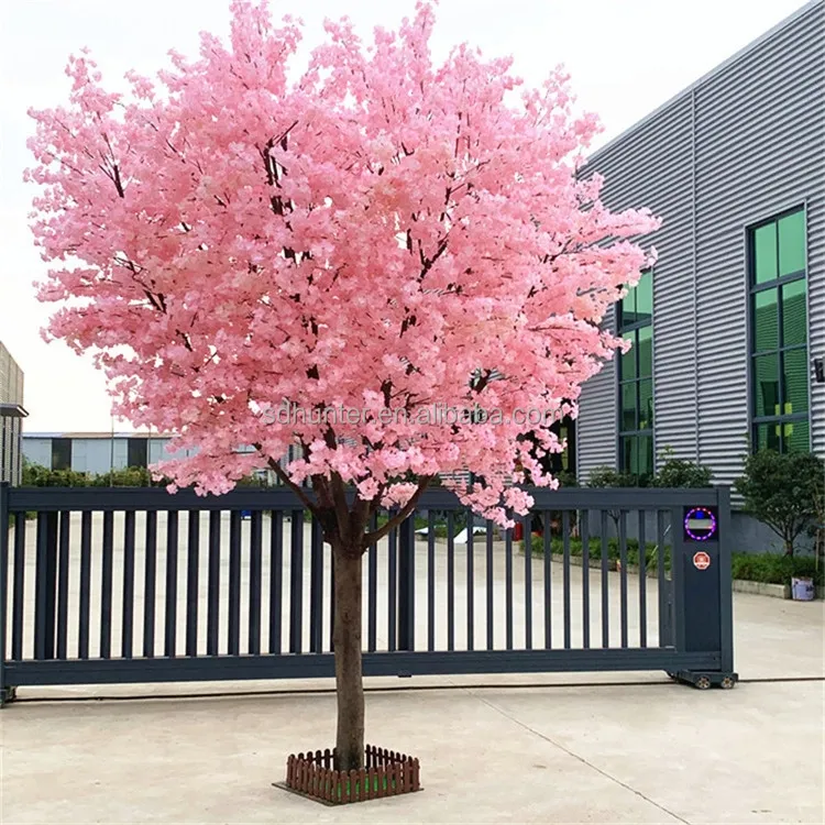Árvore de cereja artificial, árvore de cereja artificial em alta qualidade com tamanhos personalizados, flor de cereja, atacado