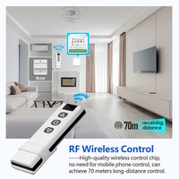 Module d'interrupteur RF pour stores et volets roulants motorisés, télécommande sans fil 315/433 MHz, 100-240 V CA, 16 A