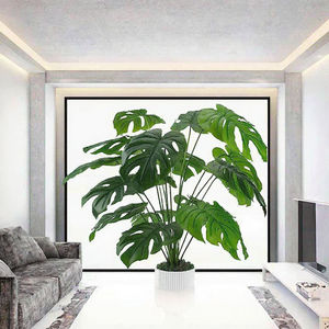 Planta Artificial Monstera Deliciosa de 28 Pulgadas, Resistente a los Rayos UV, Tallo y Hojas de Palmera Tropical de Plástico para Decoración del Hogar u Oficina - Product Image 2