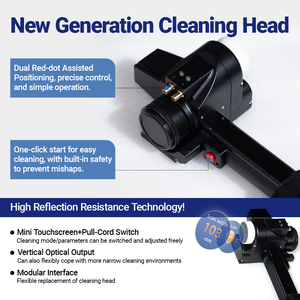 Macchina per Pulizia <span class=keywords><strong>Laser</strong></span> a Impulsi DMK JPT 200W 300W 500W 1000W, Efficace per Rimozione di Ruggine e Pietra, per Pulizia dell'Alluminio - Product Image 3