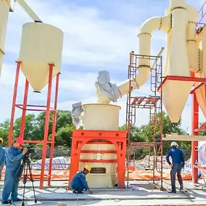 Máquina de moagem de gesso do paris, preço da planta da produção do pó do ginásio