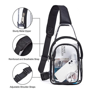 Wholesale Transparent <b>Backpack</b> for Girls Boys Waterproof <b>Clear</b> <b>Backpack</b> PVC School Bag Durable - Product Image 1