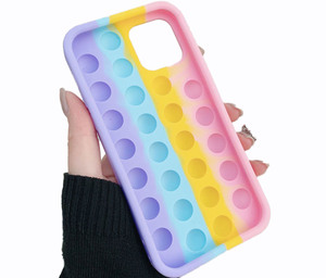 Fundas para Teléfonos Móviles de TPU+PC con Diseño de Animales, Antiestrés, con Burbujas, para Aliviar el Estrés, Moldeadas Hidráulicamente - Product Image 3