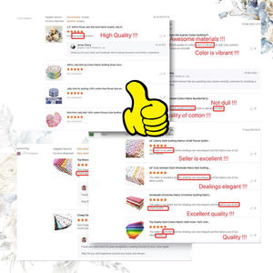 100% personalizzato cotone stampato abbigliamento tessuto tagliato pezzo trapuntatura tessuti fai da te Craft grasso quarto Bundle fatto a mano Patchwork cucito - Product Image 6