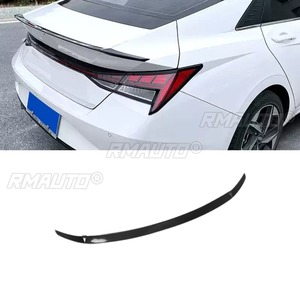 For Hyundai Elantra 2021-2023 7th Gen Rear <b>Trunk</b> Spoiler Wing Rear Roof Spoiler Roof Wing Body Kit Car Accessories - Product Image 5