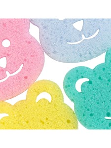 Premium Quality 4-Pack Soft Baby <b>Bath</b> <b>Sponge</b> Set Eco Friendly Colorful Cute Kids Cleaning <b>Sponge</b> Supplier For Sensitive Skin - Product Image 3