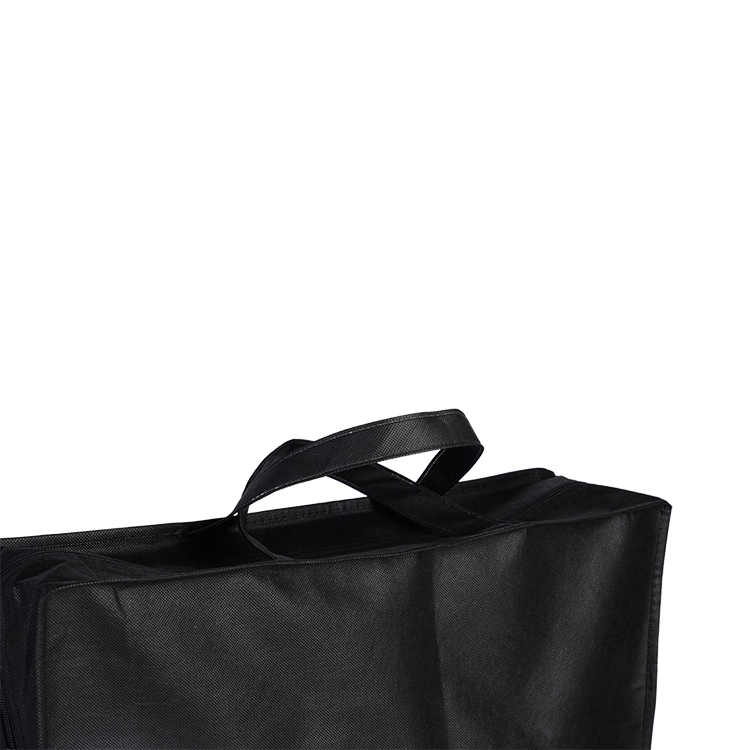 Top quality extra large reusable non woven bag with zipper and can be with your logo on it shopping non woven bags
