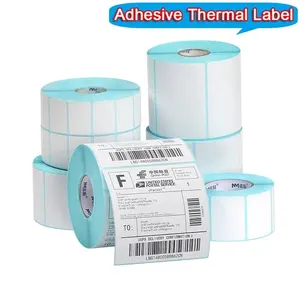 Custom Size Direct Thermal 4x6 Labels 100x150 Shipping Label Barcode Labels Roll