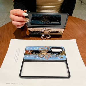 Ins Creative Téléphone Cas clair Femmes De Luxe avec Papillon Pliant Stand Anneau Titulaire Électrolytique Pour <span class=keywords><strong>Samsung</strong></span> <span class=keywords><strong>zfold</strong></span> <span class=keywords><strong>3</strong></span> 4 5 6 - Product Image 3