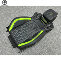 Carracing 2-Piece Luxury B Style Leather Racing Seat Tahan Air Presisi 1:1 Cocok untuk Mercedes-Benz G-Class W464 G500 G63 G550