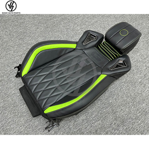 Asiento de Carreras de Cuero Estilo B de 2 Piezas Carracing, Impermeable, Ajuste Preciso 1:1 para Mercedes-Benz Clase G W464 G500 G63 G550 - Product Image 6