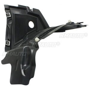 Une paire pour Audi A6 2012-2015 Quattro, doublure d'aile avant, protection contre les éclaboussures, ABS, accessoires de voiture, gauche et droite - Product Image 4