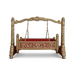 Palna Estilo del Sur de la India para Ceremonia de Namkaran, Decoración Tradicional para Eventos Jhoola, Baby Shower, Baby Jhula, Namkaran Vidhi, Oferta en Londres - Product Image 2