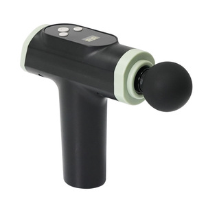 Pistolet de massage portatif, 12 niveaux de vitesse, moteur sans balais, rechargeable par USB, pour la relaxation musculaire, la remise en forme et l'usage domestique - Product Image 2