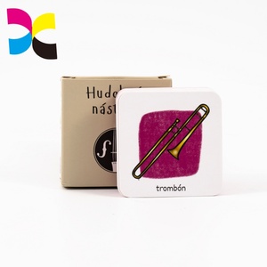 Baraja de Cartas Personalizada con Material Seguro para Bebés y Niños Pequeños, Diseño de Cartas Impermeables, Caja con Laminado Brillante - Product Image 3