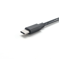 Câble de transfert de données USB C personnalisé, mâle droit vers mâle coudé, câbles personnalisés