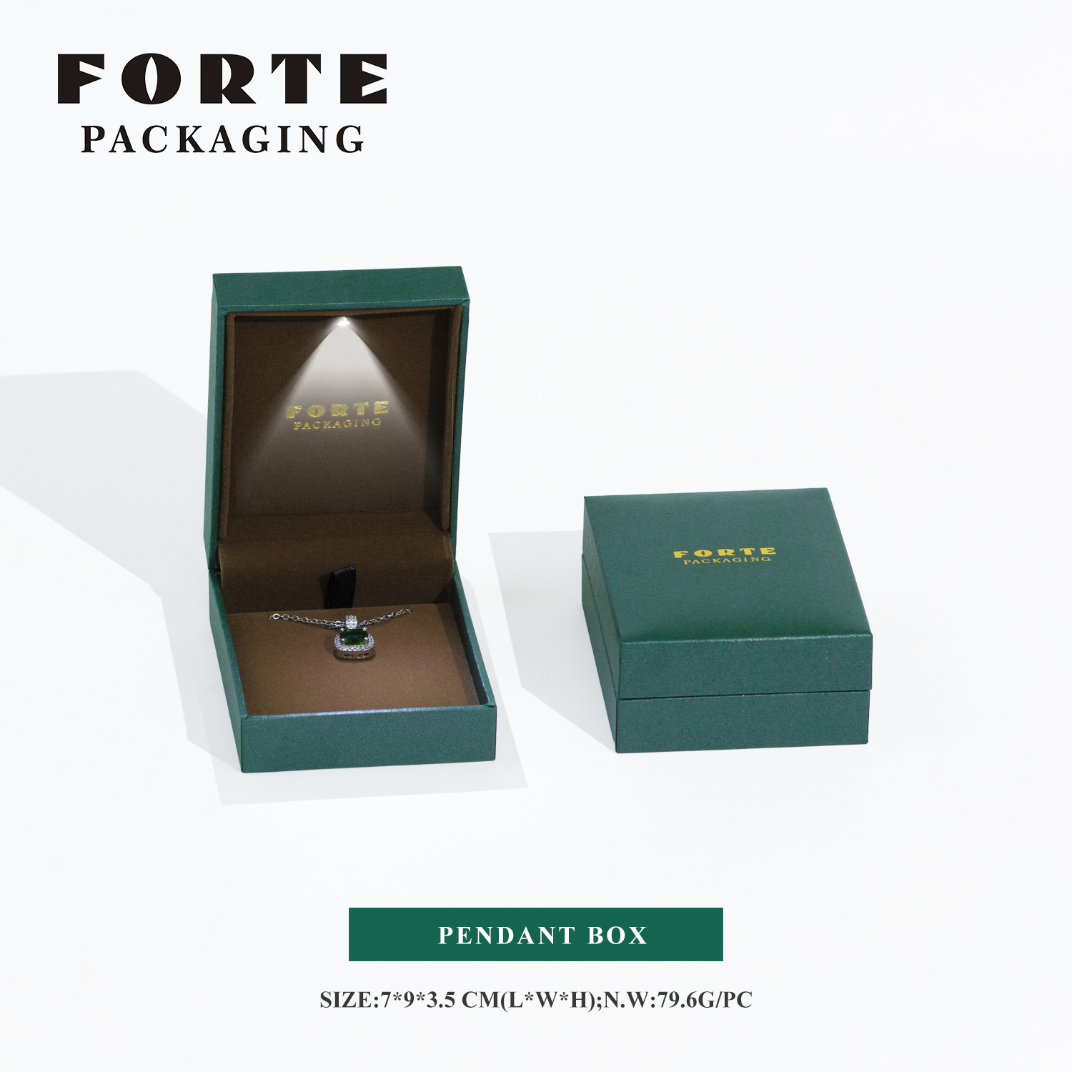 Green pendant box