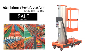 Plataforma Elevadora Telescópica Hidráulica <span class=keywords><strong>de</strong></span> <span class=keywords><strong>Aluminio</strong></span> Serie GTWY <span class=keywords><strong>de</strong></span> 6 m - Product Image 3