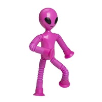 Pop Tube, Nuevo Producto, Juguete de Tubo Telescópico con Diseño de Alienígena de Dibujos Animados, Divertido, Novedoso, Extraño, Rompecabezas, Tubo Elástico Antiestrés, Juguete Sensorial