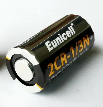 Высокая производительность 2CR1/3N 6В литиевая батарея 2CR1/3N CR1/3N батареи камеры