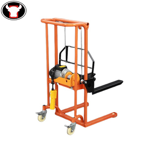 Latest Design <strong>Hydraulic</strong> Pump Hand <strong>Lift</strong> <strong>Stacker</strong> Labor Saving Pallet <strong>Stacker</strong> Forklift Mini <strong>Stacker</strong> - Product Image 2