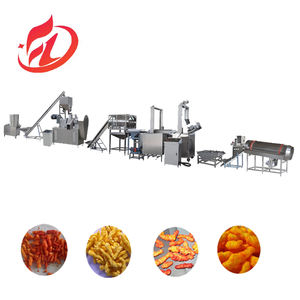 Nuevos productos Nik naks Food Cheetos que hace la máquina precio completo kurkure snacks máquinas de fabricación línea de producción - Product Image 2