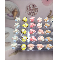 Brosses à mascara en plastique et nylon de dessin animé, tubes de nettoyant pour cils, brosses à maquillage pour cils, fournisseur en gros de tubes de spoolie pour cils