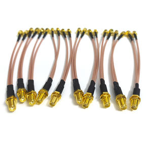 OEM antenna estensione RG178 arancione cavo <span class=keywords><strong>SMA</strong></span> femmina a <span class=keywords><strong>SMA</strong></span> maschio cavo due in uno <span class=keywords><strong>SMA</strong></span> filo - Product Image 1