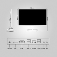 Sharerdp Usine Tout-en-un PC Ordinateur Écran Tactile 27 Pouces Core i5 11ème 1135G7 HP Pas Cher pour Bureau et Domicile