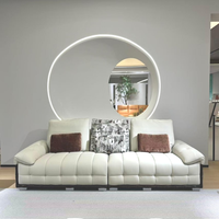 Vonliva New Design Modern Eco-Leather Sofas and Couch Home Sectional Luxury Sofa Set for Living Room