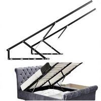 YOYOW Mécanisme de levage pour canapé-lit, charnières à ressort à gaz réglables pour cadre de lit pliant, accessoires de mobilier domestique en fer et métal moderne