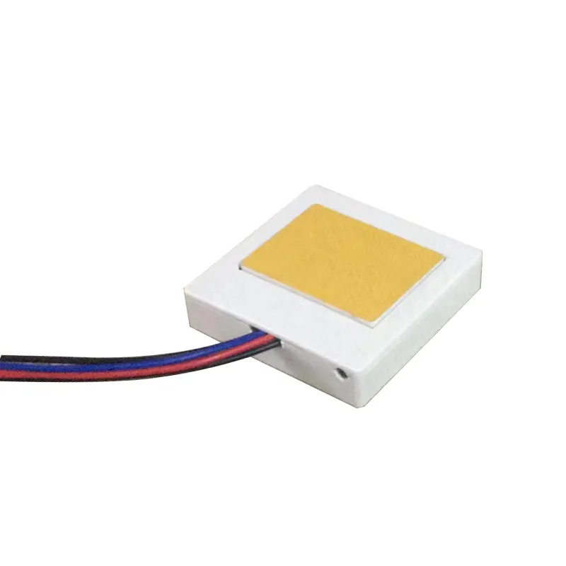 Interruptor táctil de 12v, 5A, 60W, tres colores, LED, atenuador inteligente de tecla única, Sensor capacitivo para espejo de baño