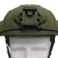 Casque tactique Vanda MICH2000 PE/Aramide vert olive 1,45 kg 0,132 m Protection